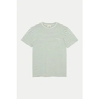 La Paz Green Bay Stripes Guerreiro Pocket T-shirt