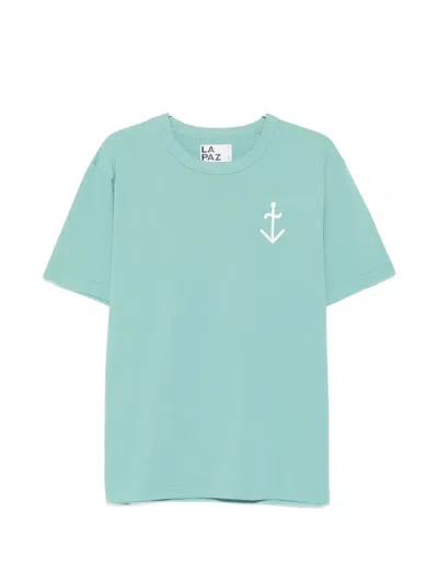 La Paz Logo-print T-shirt In Blue