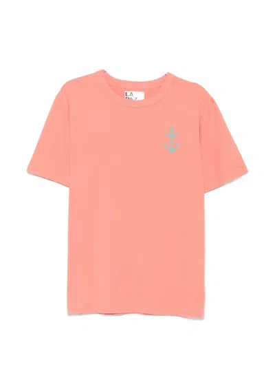 La Paz Logo-print T-shirt In Pink