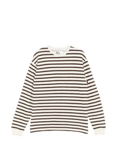 La Paz Striped-pattern Long-sleeve T-shirt In Multi
