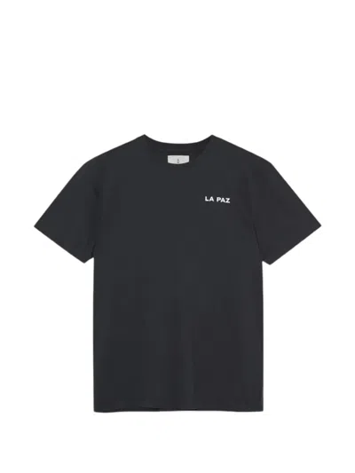 La Paz The Azores Logo-print T-shirt In Black