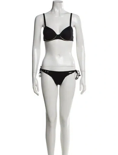 Pre-owned La Perla Bikini W/ Tags In Black