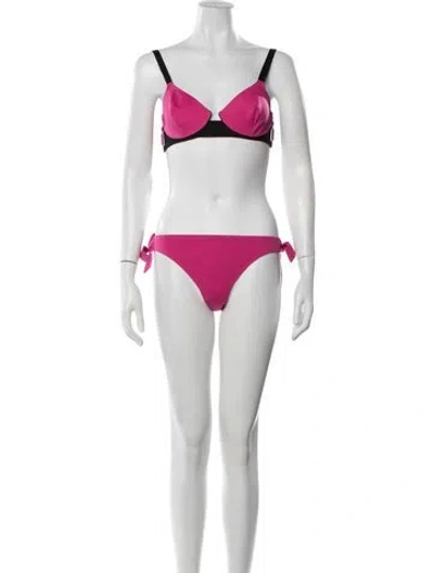 Pre-owned La Perla Bikini W/ Tags In Pink