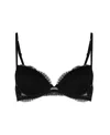 LA PERLA BLACK LACE PATTERN STEEL RING UNDERWEAR