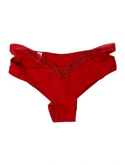 Pre-owned La Perla Bottoms In Red