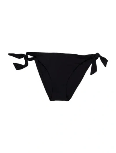 Pre-owned La Perla Bow Accents Bottoms W/ Tags In Black