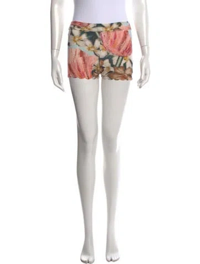 Pre-owned La Perla Cashmere Mini Shorts In Pink