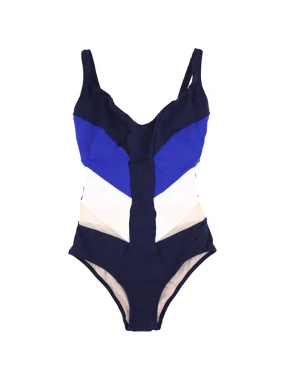 La Perla Colour-block Swimsuit In Multi