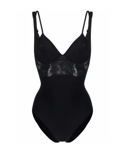 La Perla Conjoined Sling Underwear In Black
