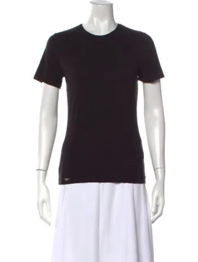 Pre-owned La Perla Crew Neck Short Sleeve T-shirt In Black