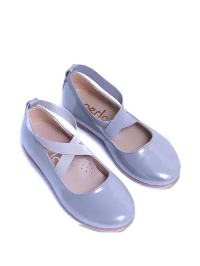 La Perla Kids' Criss-cross Strap Ballet Flats In Multi