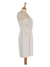 La Perla Floral-embellished Dress In White