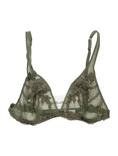 Pre-owned La Perla Floral Print Lounge Set In Green