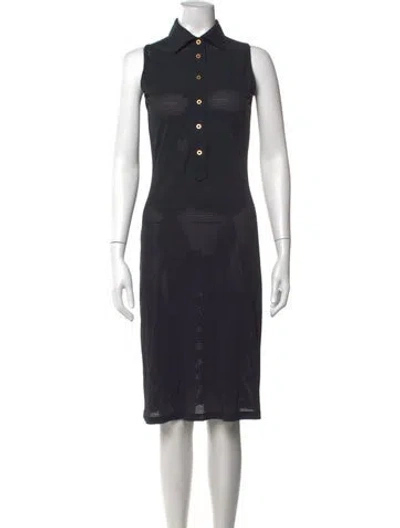 Pre-owned La Perla Knee-length Dress In Blue