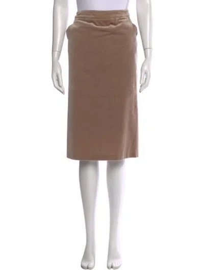 Pre-owned La Perla Knee-length Skirt In Neutral