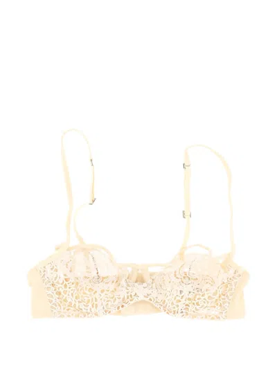 La Perla Lace Bra In Neutral