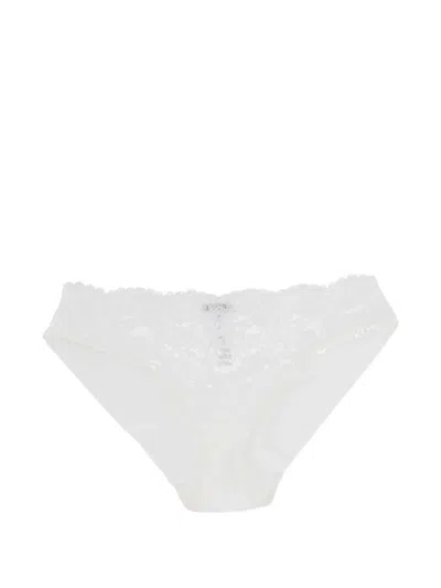 La Perla Lace Briefs In White
