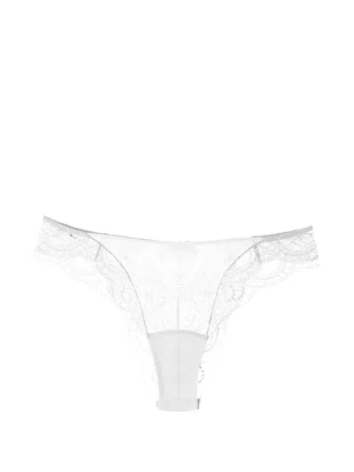 La Perla Lace Briefs In White