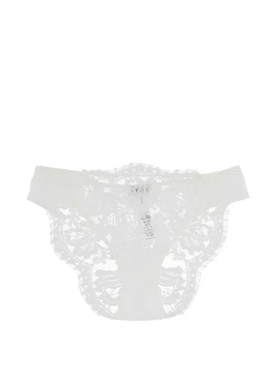 La Perla Lace Briefs In White