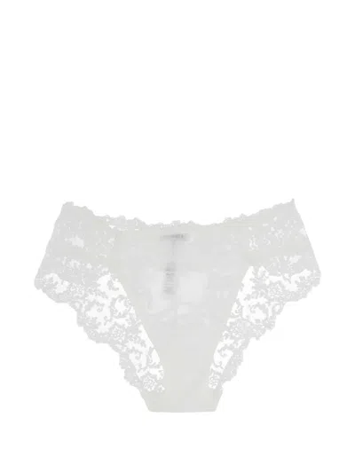 La Perla Lace Briefs In White