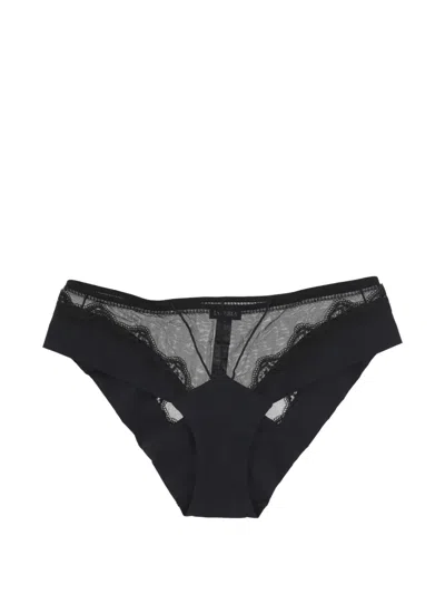 La Perla Lace-detail Briefs In Black
