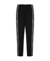 La Perla Lace Detail Casual Pants In Black