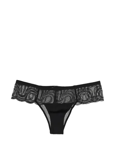 La Perla Lace Lingerie In Black