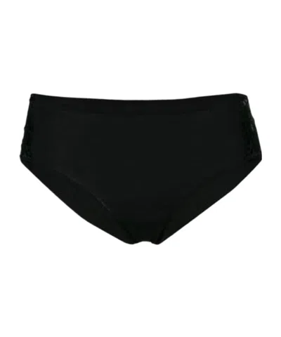 La Perla Lace Stitched Briefs In Black