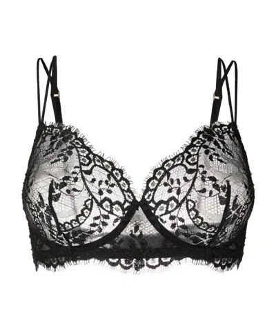 La Perla Lace Underwear In Black