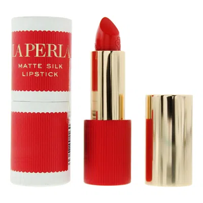 La Perla Ladies Matte Silk Lipstick 0.12 oz 104 Tangelo Red Makeup 5060784160869 In ["red"]