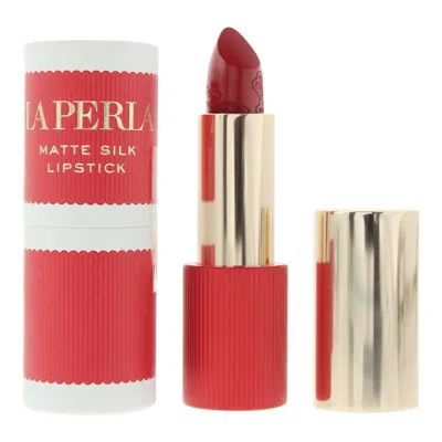 La Perla Ladies Matte Silk Lipstick 0.12 oz 106 Venetian Red Makeup 5060784160906 In ["red"]