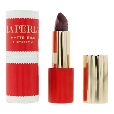 La Perla Ladies Matte Silk Lipstick 0.12 oz 108 Plum Red Makeup 5060784160944 In ["purple","red"]