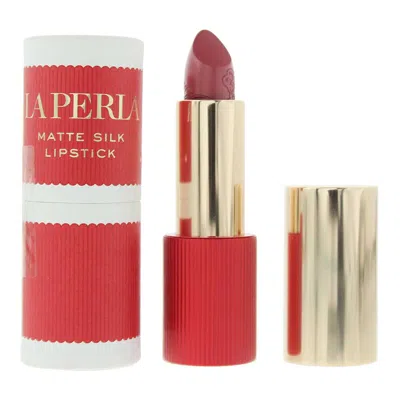 La Perla Ladies Matte Silk Lipstick 0.12 oz 109 Rosewood Red Makeup 5060784161699 In ["pink","red"]