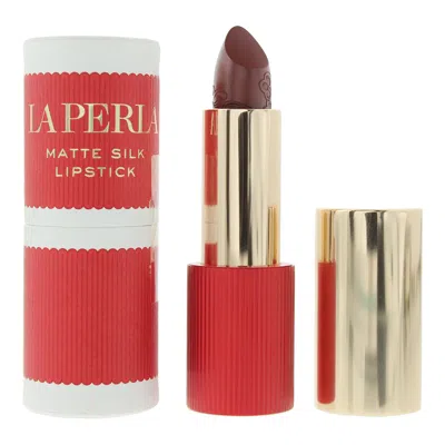 La Perla Ladies Matte Silk Lipstick 0.12 oz 112 Tiramisu Red Makeup 5060784161736 In ["red"]