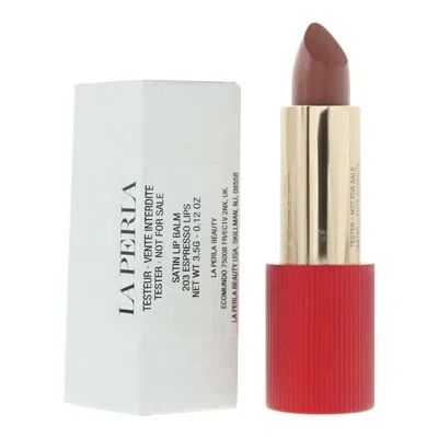 La Perla Ladies Satin Lip Balm 0.12 oz (tester) 203 Espresso Lips Makeup 5060784161842