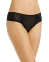 La Perla Medium Mesh Briefs In Black