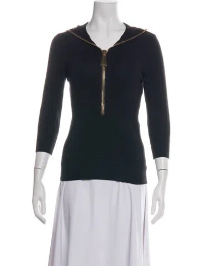 Pre-owned La Perla Merino Wool Jacket In Black