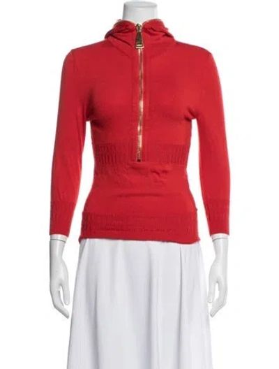 Pre-owned La Perla Merino Wool Jacket In Red