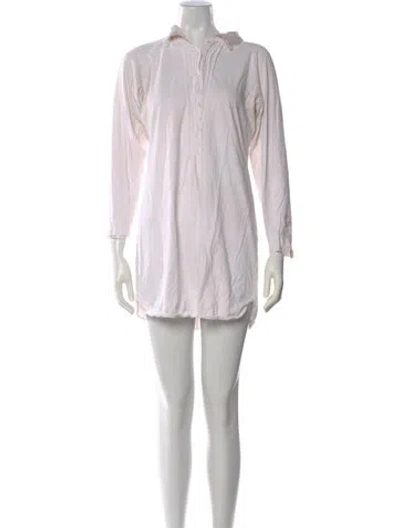 Pre-owned La Perla Mini Dress In Neutral