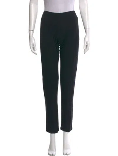 Pre-owned La Perla Nylon Straight Leg Pants In Black