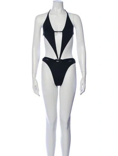 Pre-owned La Perla One-piece In Black