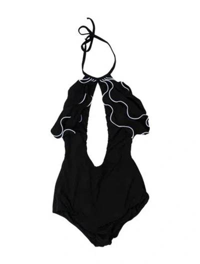 Pre-owned La Perla One-piece In Black