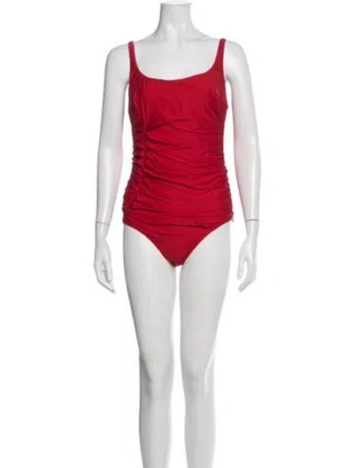 Pre-owned La Perla One-piece In Red