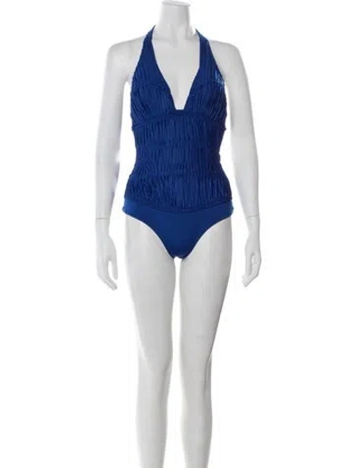 Pre-owned La Perla One-piece W/ Tags In Blue