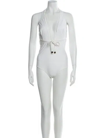 Pre-owned La Perla One-piece W/ Tags In White