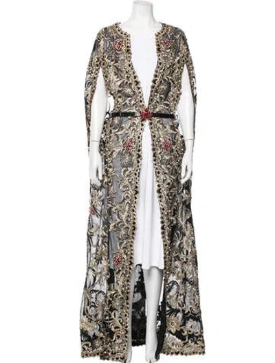 Pre-owned La Perla Patterned Cape In Multicolor
