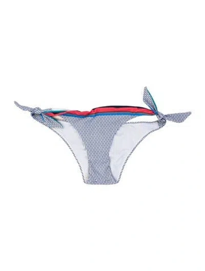 Pre-owned La Perla Printed Bottoms In White