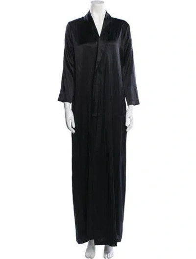 Pre-owned La Perla Robe In Black