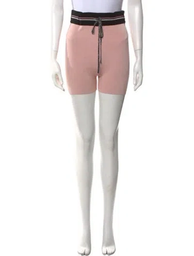 Pre-owned La Perla Silk Knee-length Shorts In Pink