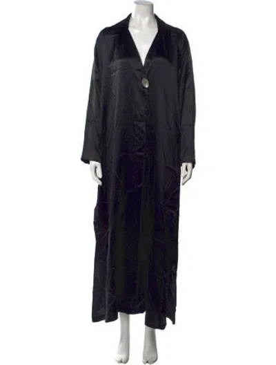 Pre-owned La Perla Silk Long Dress In Blue